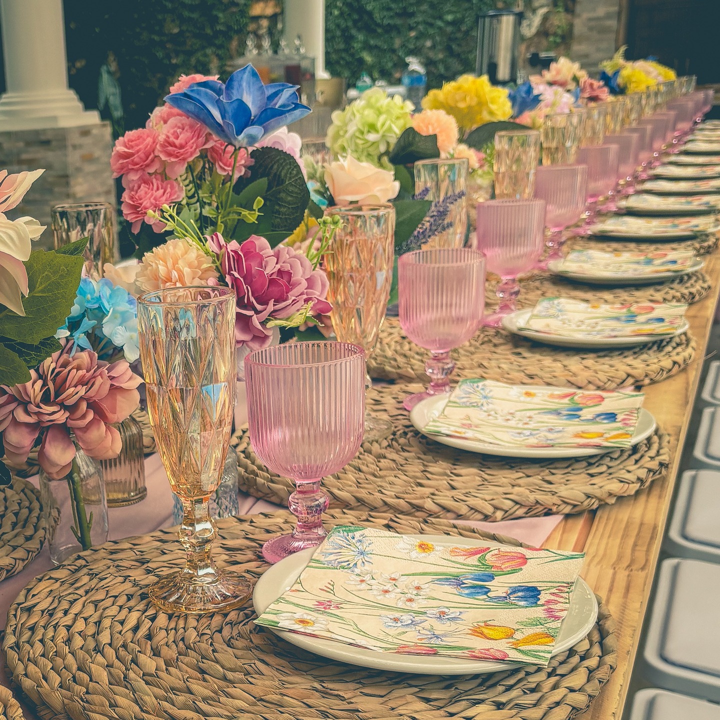 | PASTEL FLORAL GARDEN TEA PARTY BRIDAL SHOWER |
#pastel #flowers #pastelfloral #bridalshower #teaparty #boksomdaais #catering #eventstyling #eventplanner #cateringgauteng #tablesettings