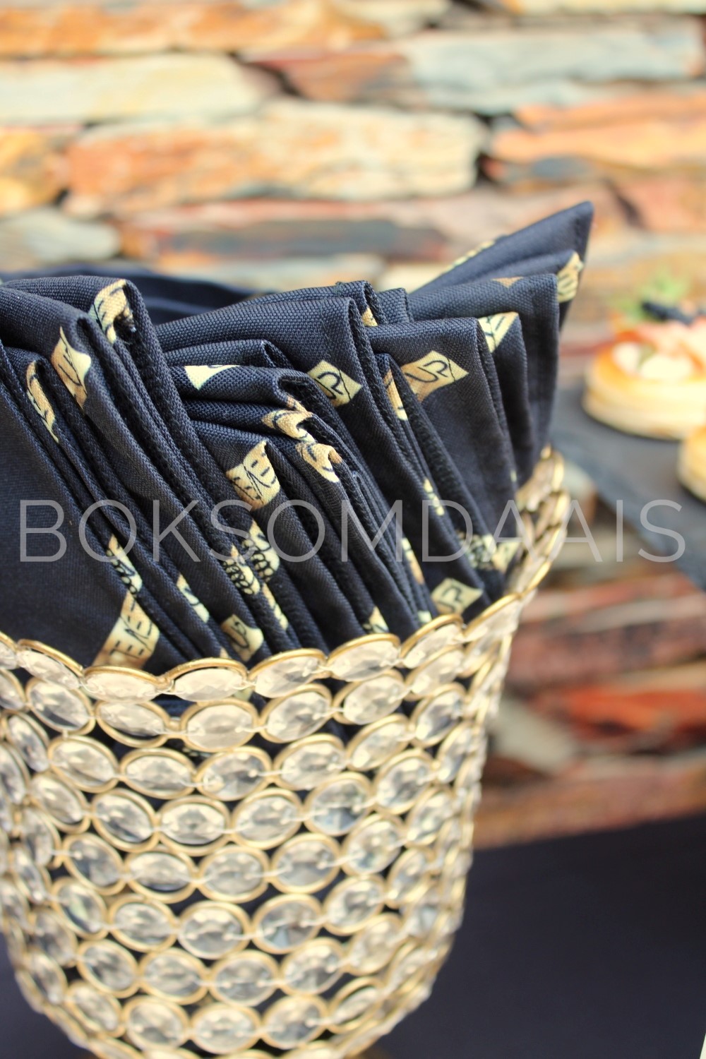 New Company Launched with a Stunning Black & Gold Cocktail Party