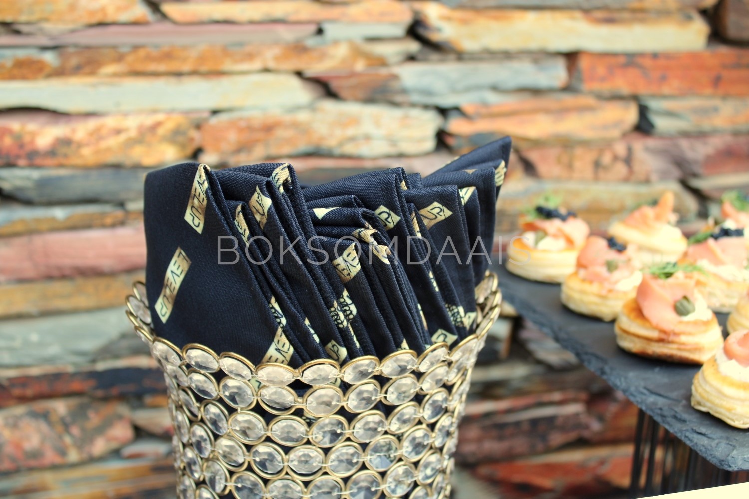 New Company Launched with a Stunning Black & Gold Cocktail Party