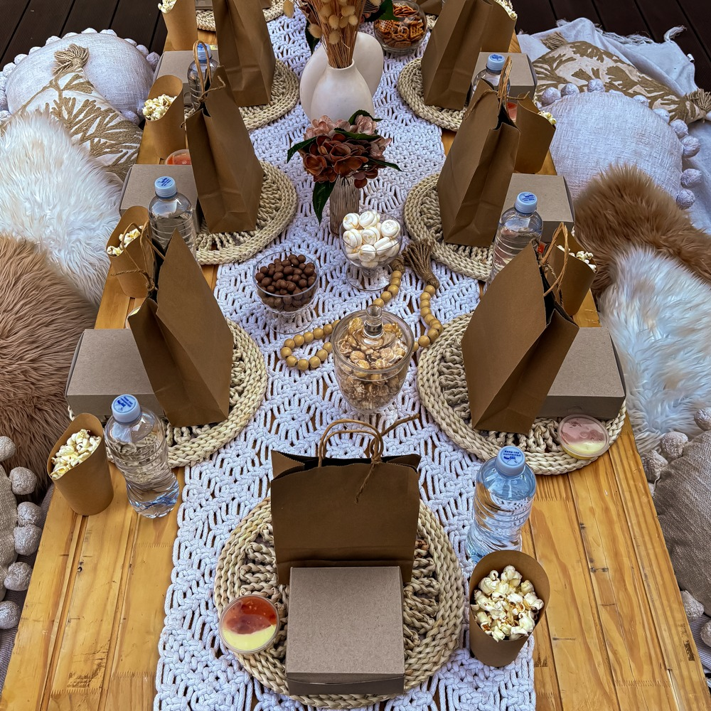 | BOHO PICNIC |

#picnic #picnictable #macrame #boho #bohopicnic #boksomdaais #tablesettings #eventstyling #partystyling #gauteng #centurion