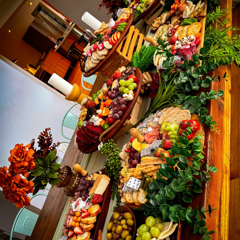 | SEASONAL HARVEST TABLE | 

#seasonalharvest #harvesttable #grazingtable #catering #foodstyling #caterer #centurion #gauteng #boksomdaais #deliciousfood #charcuterie #charcuterieboard #cheeseboard